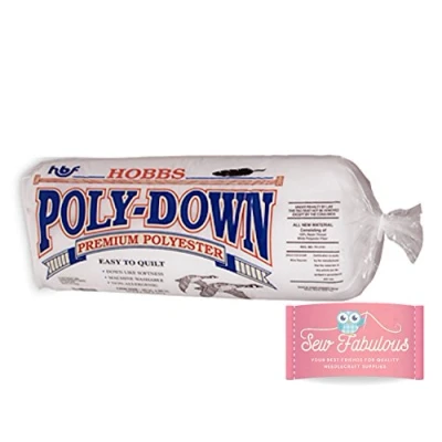 Image of Hobbs Polydown: 45 x 60in (Crib), Polyester, White