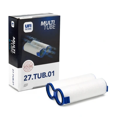 Image of 52112342 Air Filter UFI 27.TUB.01 68mm 160mm 215mm Insert FIAT: 500 Hatchback, C Convertible