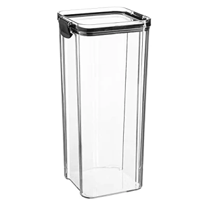 Image of Black 1.8L Plastic Food Storage Container By Argon Tableware