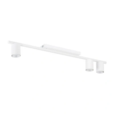 Image of Logan Ceiling Spotlight Bar White 3xGU10