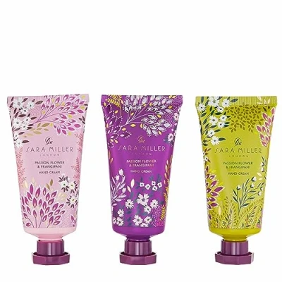 Image of Sara Miller Haveli Garden Hand Cream Trio 3 x 30ml
