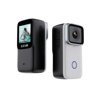Image of SJCAM C200 Mini Action Camera 4K, Portable Handheld,5 m Body Underwater Camera, Face Recognition, 6 Axis Gyro Stabilization, 154FOV Zoom Lens, 1.28&quot; Rear Screen, Metal Body, Helmet Kits