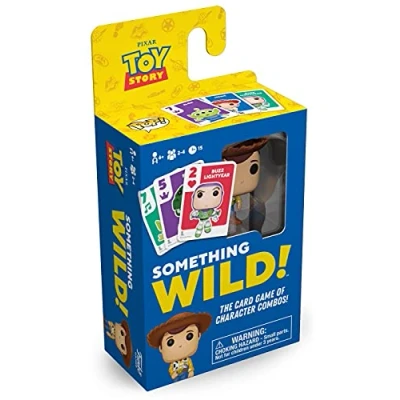 Image of Funko Something Wild Family Card Toy Story Disney(Includes Collectable Mini POP!) Ideal For Children Ages 6 And Up Fun The Whole Board Game 49354