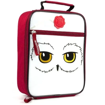 Image of Harry Potter Hedwig Owl Delivery Lunchbag Embrace Wizardry with Iconic Style Carry the Magic of Hogwarts You Insulated Bag Keeps Food Fresh Durable Material for Enchanted Lunchtimes