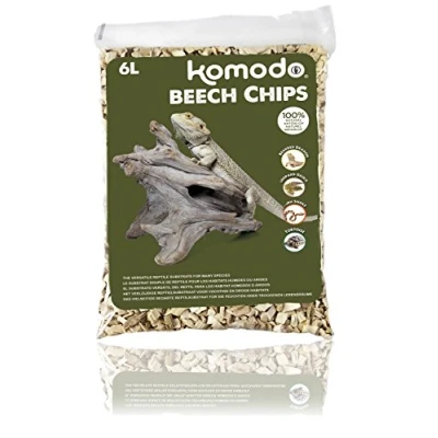 Image of Komodo Beech Chips Fine, 6 Litre