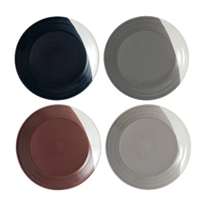 Image of Royal Doulton Bowls of Plenty 40034710 28cm Dinner Plates Set 4 Multi Coloured, Porcelain, Mixed