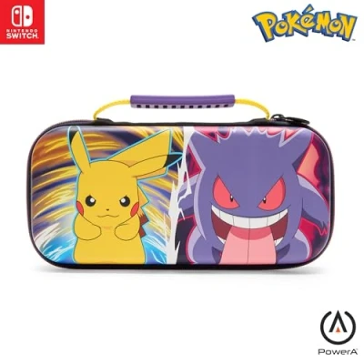 Image of PowerA Protection Case for Nintendo Switch Pikachu vs Gengar, Protective Case, Gaming Console Accessories, Storage, Officially licensed