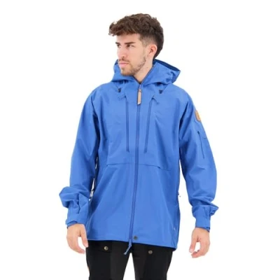 Image of Fjallraven 82411 538 Keb Eco Shell Jacket M Men&#039;s Alpine Blue Size XXXL