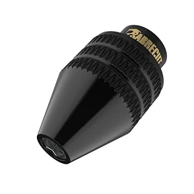 Image of 1 x SabreCut SCMGKC Keyless Quick Change Black Phosphate Coated Chuck Tool for CraftMate Rotary Multi SCMG002UK SCMG002EU 0.4 3.5mm Clamping Range