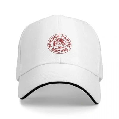 Image of BEABAG Baseball Cap Poovey Farms Racing Military Man Trucker Rugby Hats Men&#039;s Women&#039;s