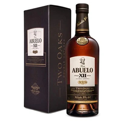 Image of Ron Abuelo Two Oak Double Matured Aged Rum 70cl 40% Premium From Panama