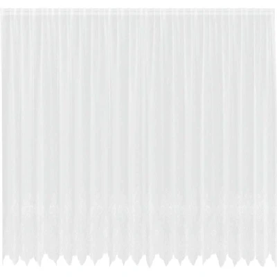 Image of vidaXL Curtains with White 500 x 260 cm Polyester