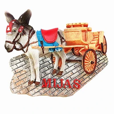 Image of 3D Mijas Spain Souvenir fridge magnet,Home &amp; kitchen decoration refrigerator magnet