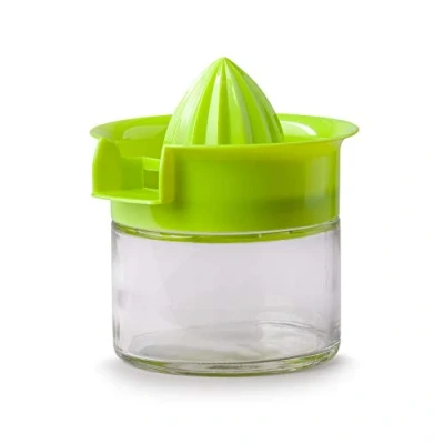 Image of Kilo L95 Handy Citrus Juicer, Press and Extractor with Filter Top Collector Base 350ml, Glass