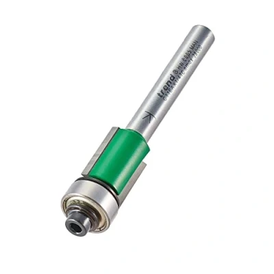 Image of Trend CraftPro Self Guided Trimmer Router Cutter Bit, 1/4 Inch Shank, 12.7mm Cut Diameter &amp; 16mm Length, Tungsten Carbide Tipped, C116AX1/4TC