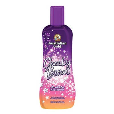 Image of Australian Gold Cheeky Brown Accelerator with Bronzer and Herbal Extracts 250ml