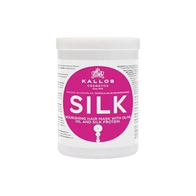 Image of Kallos Silk Hair Mask, Olive,1000Ml