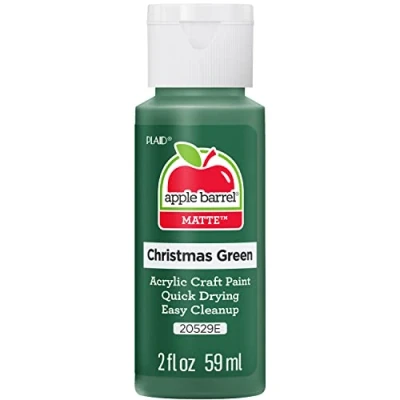 Image of Apple Barrel Acrylic Paint, Green, 2oz