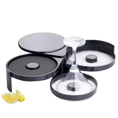 Image of bar@drinkstuff Glass Rimmer for Adding Salt to Margarita Glasses