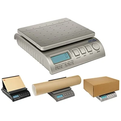Image of ABCON POSTSHIP Digital 40kg 88lb Silver Letter Postal/Postage/Parcel/Shipping/Packet/Weighing Scales Scale 0 5kg/5g 5 40kg/10g Worlds Most Advanced