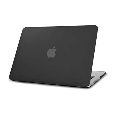 Image of FINDING Case MacBook Pro 13 Inch Retina without CD Matte Soft Touch Plastic Hard Shell Cover for No Drive (2015/2014/2013/2012 End) Model: A 1425/ 1502 (Black)