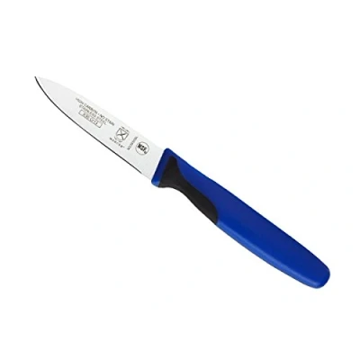 Image of Mercer Culinary Millennia Color Handle Cutlery 3&quot; Slim Paring Knife Blue