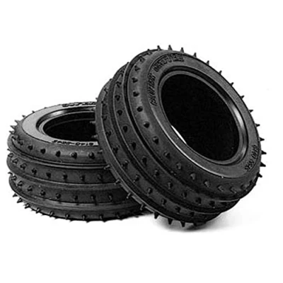 Image of TAMIYA 300050449 Spike Grooves Front Tyre, 2, City Speed Camera