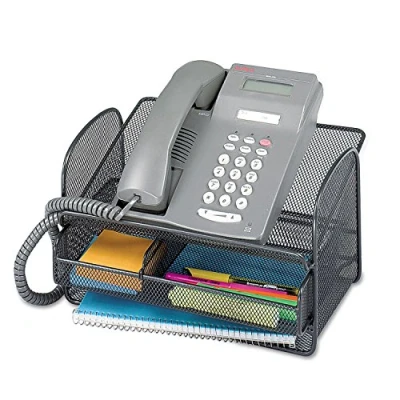 Image of SAFCO Onyx Mesh Telephone Stand Black