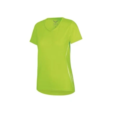 Image of Trigema Women&#039;s 544201 Sports Shirt, Green (Lemon 271), M