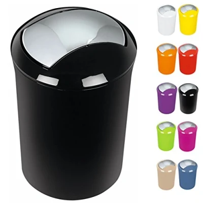Image of Spirella Sydney Acrylic Bin, Black