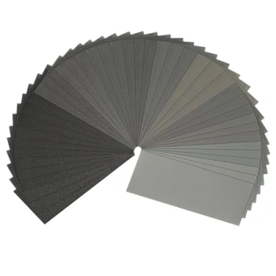 Image of STEBRUAM Sandpaper 120 to 3000 Grits, Wet and Dry for Cars Polishing Metals Walls Wood Furniture Sanding, 42 Sheets Sand Paper Assorted 9x3.6 Inch