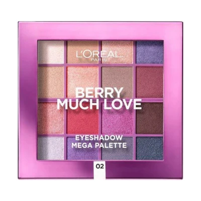 Image of L&#039;Oreal Cosmetics Paris Berry Much Love 16 Shade Eyeshadow Palette