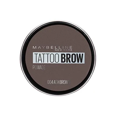 Image of Maybelline Eyebrow, Tattoo Brow Longlasting Eyebrow Pomade Pot Ash Brown