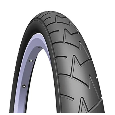 Image of Rubena/Mitas Unisex Adult COMFORT 10 x 1,75 2 Classic Buggy, Pram, Stroller Tyre Black X1 Black,