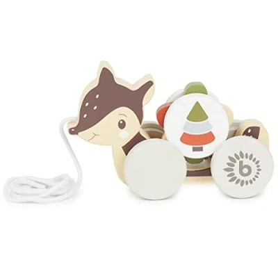 Image of Bieco pull along toy baby toys wooden wood