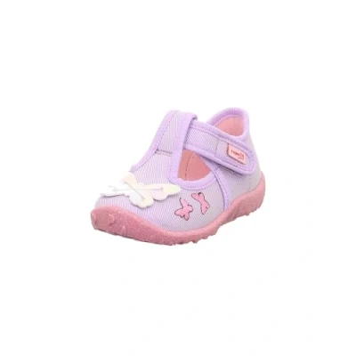 Image of Superfit Spotty Slippers for kids, Size: 3.5/4K, Lila Cotton
