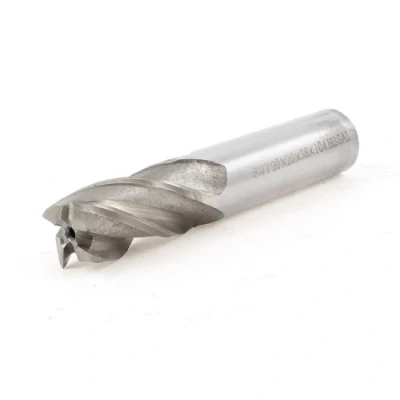 Image of sourcingmap 20mmx20mmx104mm 4 Flutes HSS AL End Mill Milling Cutter Tool Straight Shank