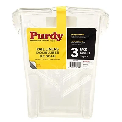Image of Purdy PAIL LINERS PACK OF 3,Transparent,21x21 cms