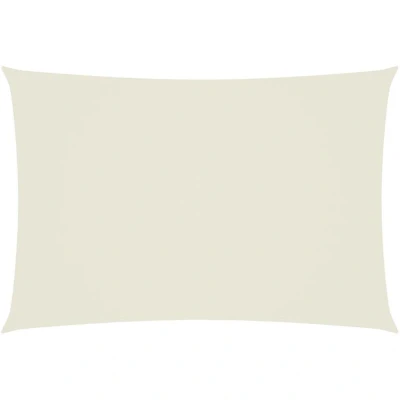 Image of vidaXL Sunshade Sail Oxford Fabric Rectangular 2.5x4.5 m Cream