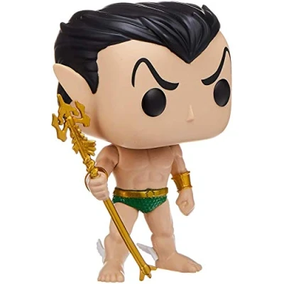 Image of Funko Pop! Bobble: Marvel: 80th First Appearance Namor Marvel Comics Collectable Vinyl Figure Gift Idea Official Merchandise Toys for Kids &amp; Adults Comic Books Fans