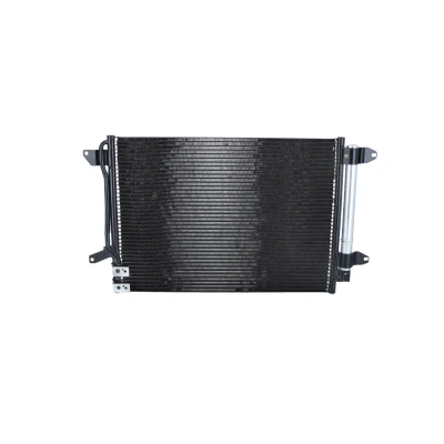 Image of 5C0820411K Condenser NRF 350507 with gaskets/seals dryer 19,7mm 17,1mm 560mm R1234yf, R134a VOLKSWAGEN: Jetta 4, Beetle Hatchback
