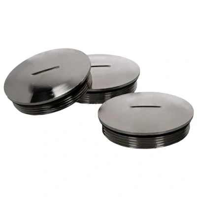 Image of Kalitec D4516210 PG16 Blanking Plugs Brass Round I 24 mm Diameter Plug Set Dust and Waterproof IP68 Pack of 3