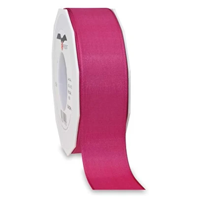 Image of Präsent Europa Taffeta Ribbon Magenta 40 mm Width, 50 m Length