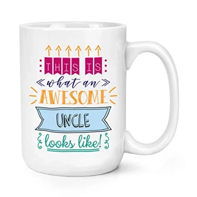 Image of This is What an Awesome Uncle Looks Like 15oz Large Mug Cup