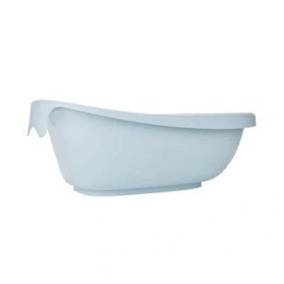 Image of Badabulle Baby and Toddler bath Made in Europe 0+ Months Built drain plug Spacious Comfortable Tub Compatible with seat support