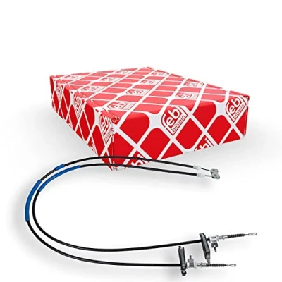Image of 98AG2A603BJ, 98AG2A603BK Brake Cable FEBI BILSTEIN 108956 Rear 1770mm FORD: Focus Mk1 Estate, Hatchback