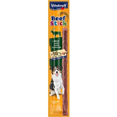 Image of Vitakraft Dog Beefsticks With Game 12G