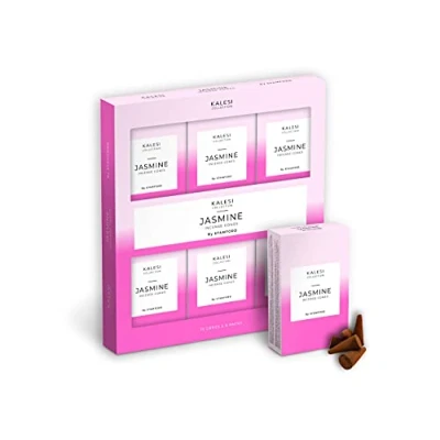 Image of The Kalesi Collection by Stamford Jasmine Incense Cones Pack of 6 42204