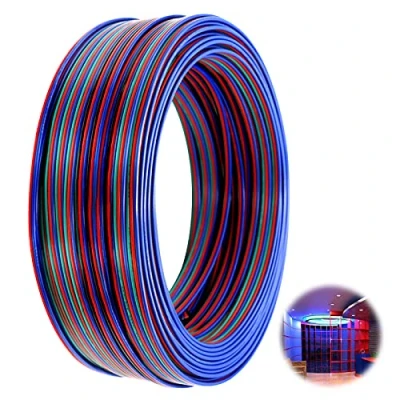 Image of RGB Wire Extension Cable Led Electrical 4 Pin 10m/32.8ft 22 AWG Strip High Conductivity Low Resistance For 5050 3528 Lights