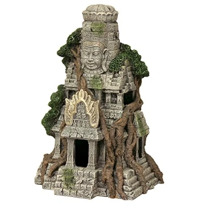 Image of Rosewood Cambodian Temple Ruins Aquarium Decor